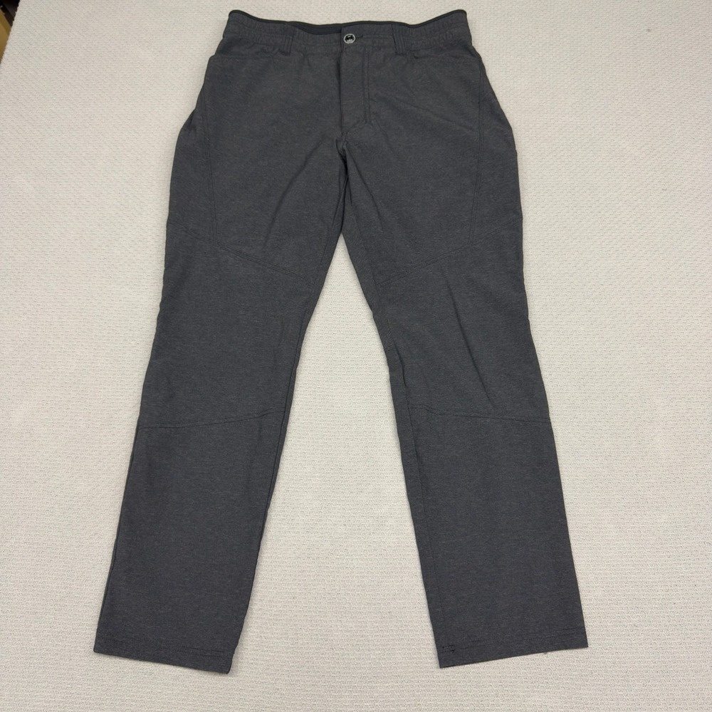 Kuhl Deceptr Pants Mens 34x30 Carbon Grey Tuff Lite Stretch Hiking Travel Tech